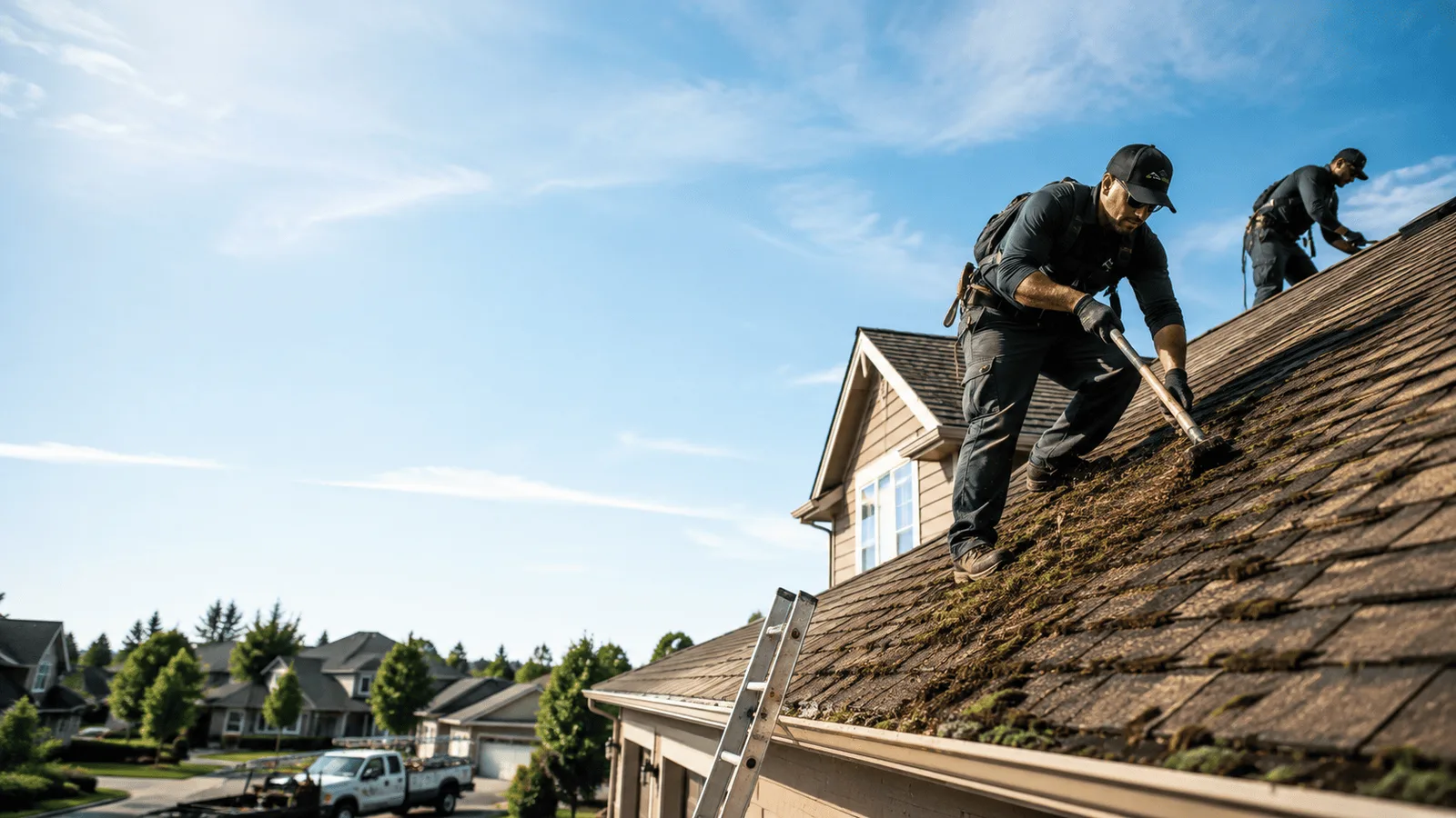 Roof Moss Removal in Abilene, KS near me